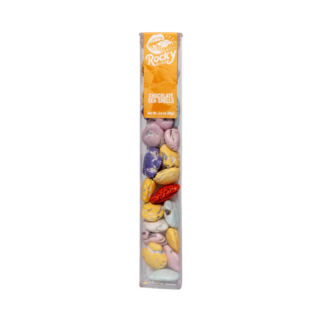 Chocolate Sea Shells, 2.4 oz. Tubes