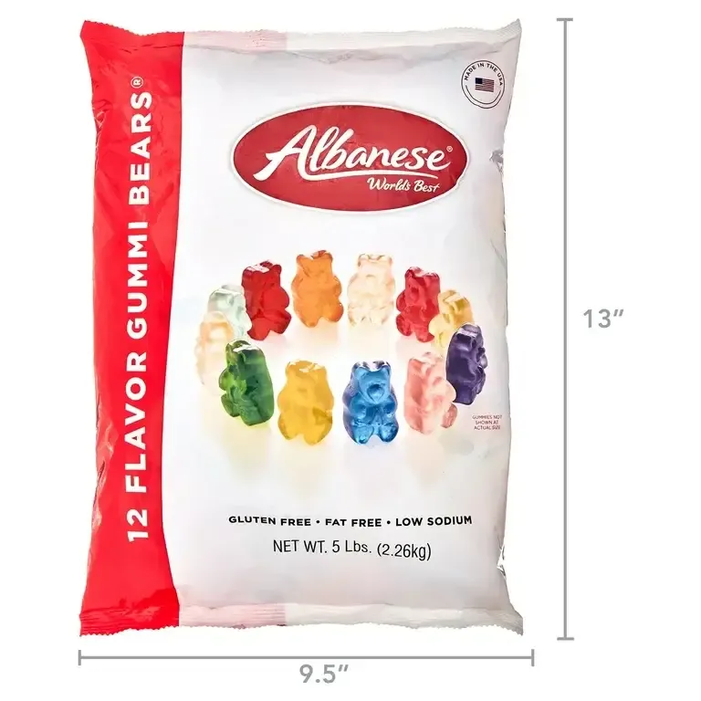 Bulk - 12 Flavor Gummi Bears 5 lb. bag