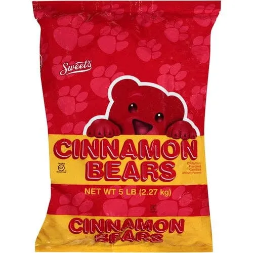 Bulk - Cinnamon Gummi Bears 5 lb. bag