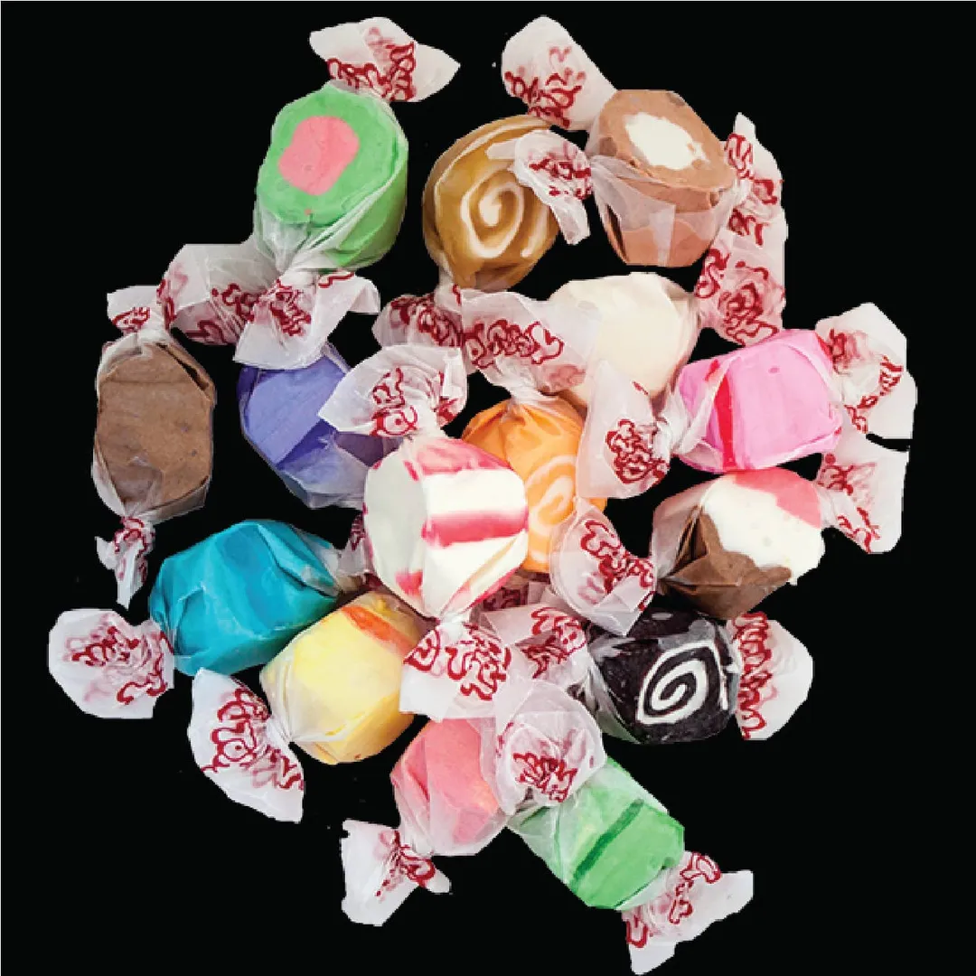 Gift Bag- Salt Water Taffy 6 oz. bag w/bow