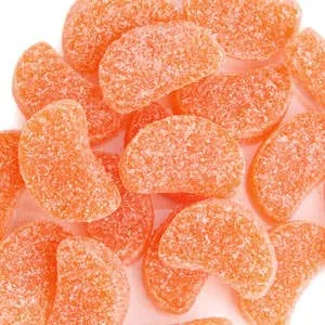 Gummi Orange Wedges 6 oz. bag-