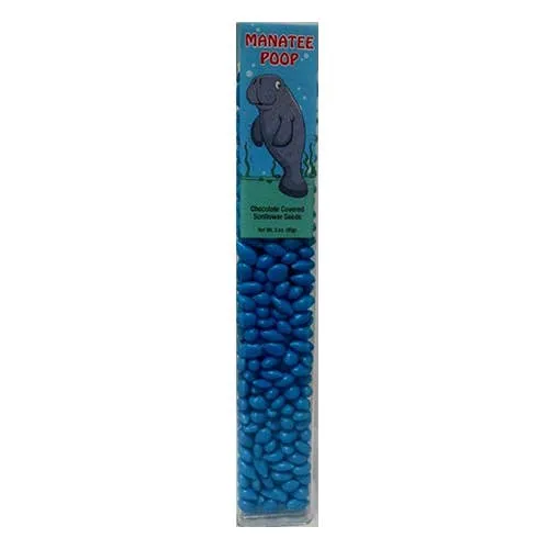 Manatee Poop, blue Sunny Seeds in 3oz Tubes