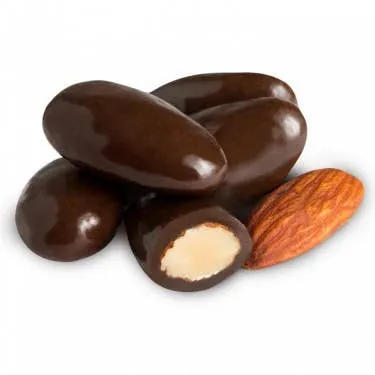 Pocketsnak - Dark Chocolate Almonds 6 oz. bag