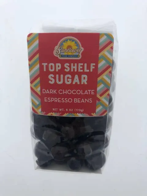 Pocketsnak-Dark Chocolate Espresso Beans 6 oz. bag