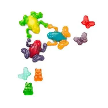 Pocketsnak-Gummi Zoo Mix 6 oz. bag