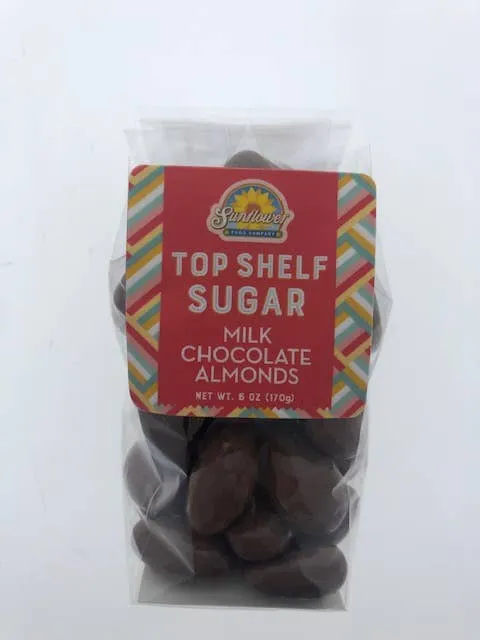 Pocketsnak-Milk Chocolate Almonds, 6 oz. bag