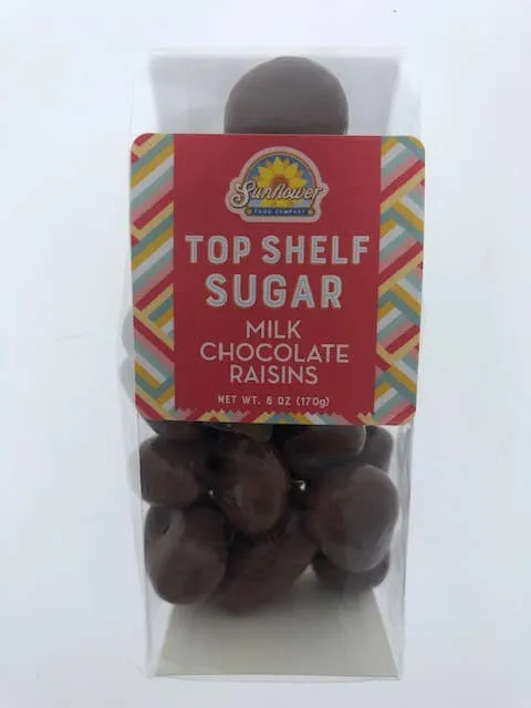 Pocketsnak- Milk Chocolate Raisins 6 oz. bag