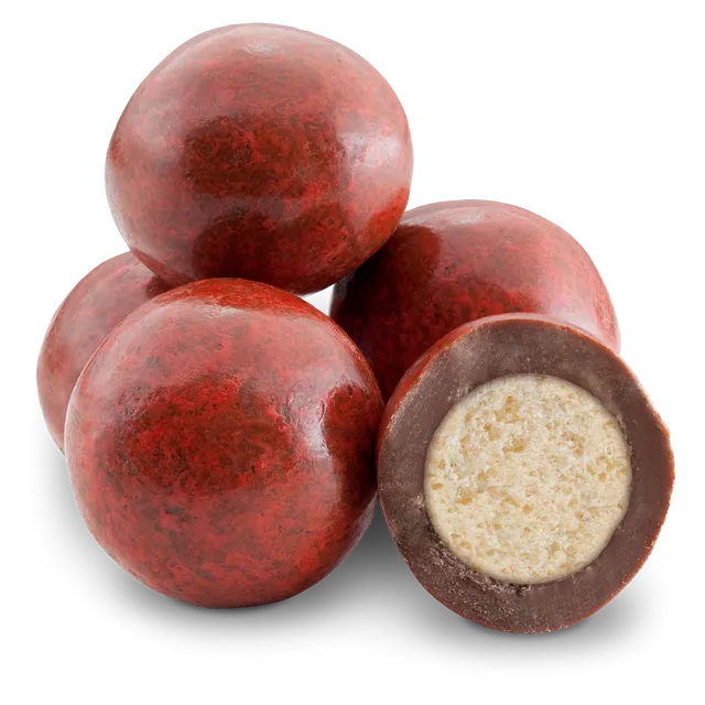 CLEARANCE - Pumpkin Spice Malt Balls, 6oz in Gift Bag w/Bow