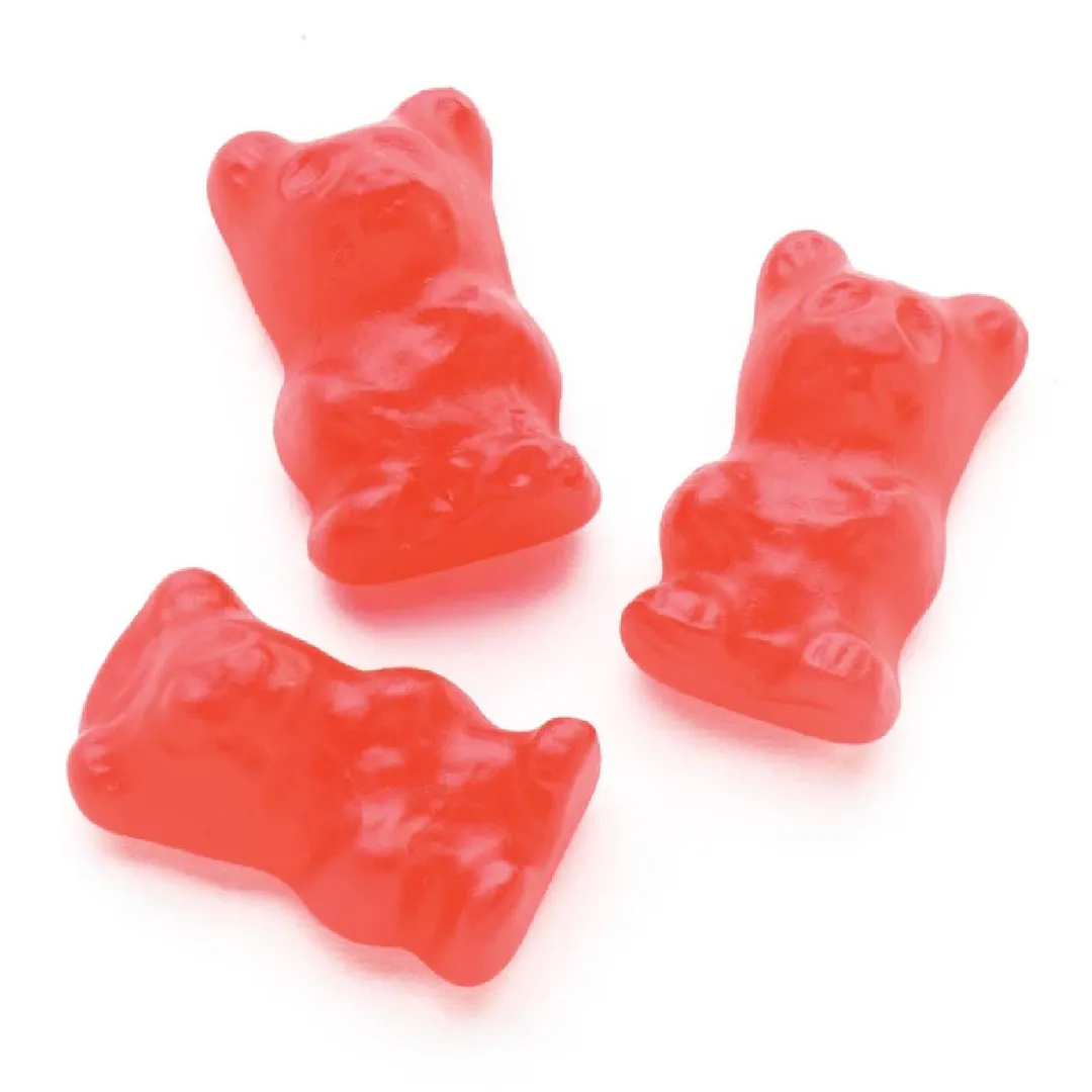Top Shelf Gift Bag - Gummi Cinnamon Bears 6 oz. with Bow