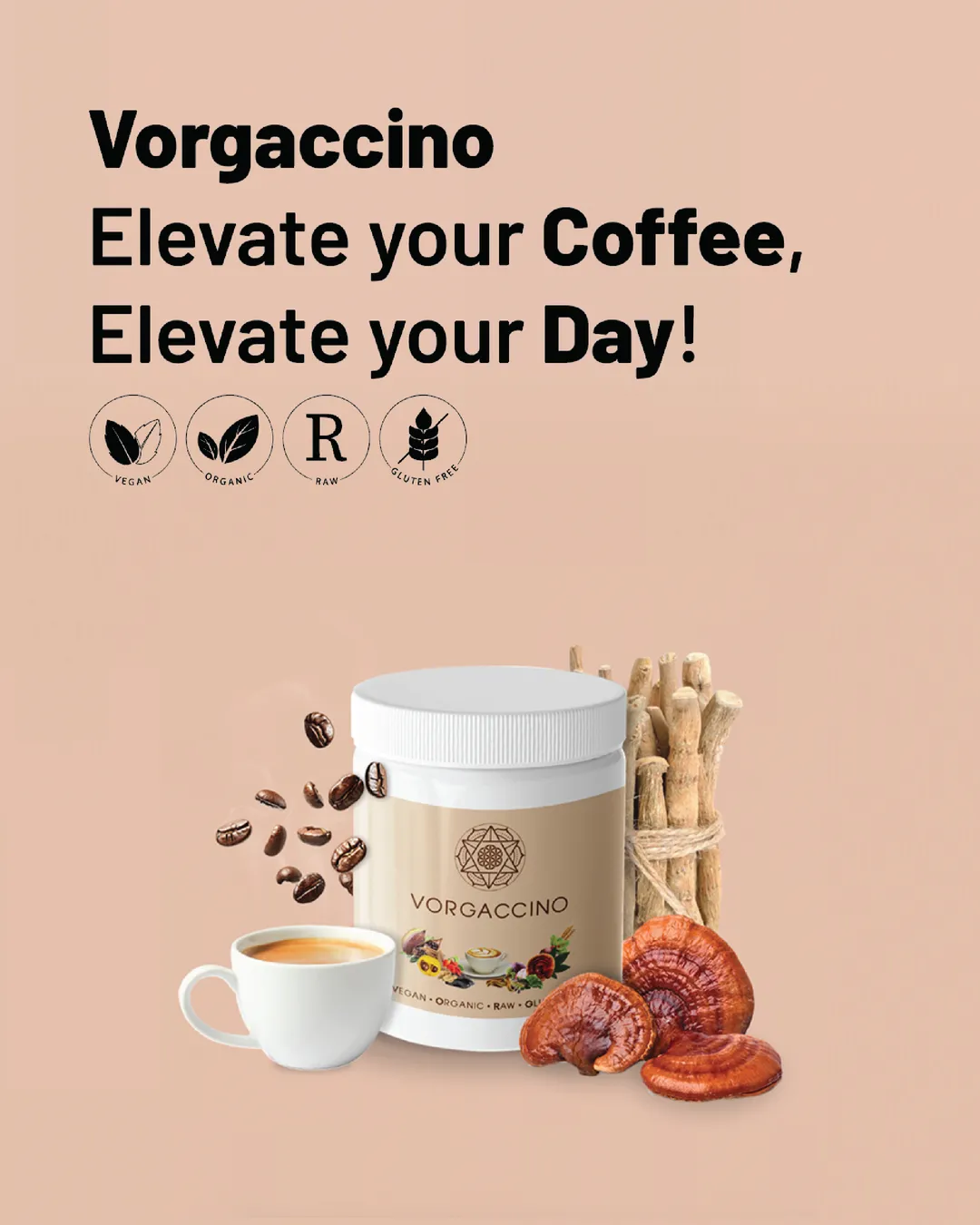 VorgAccino (16oz) 90 Servings