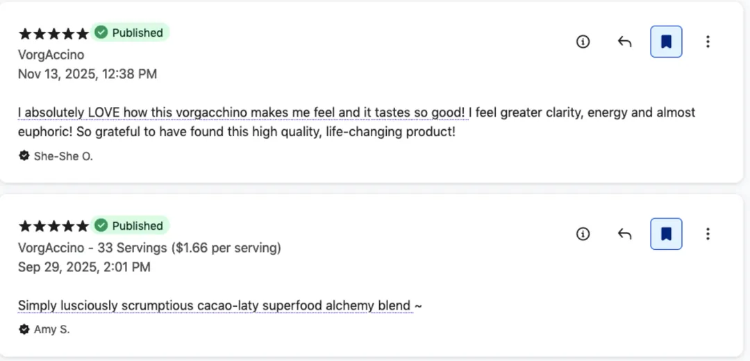 VorgAccino 5.9oz (33 Servings)