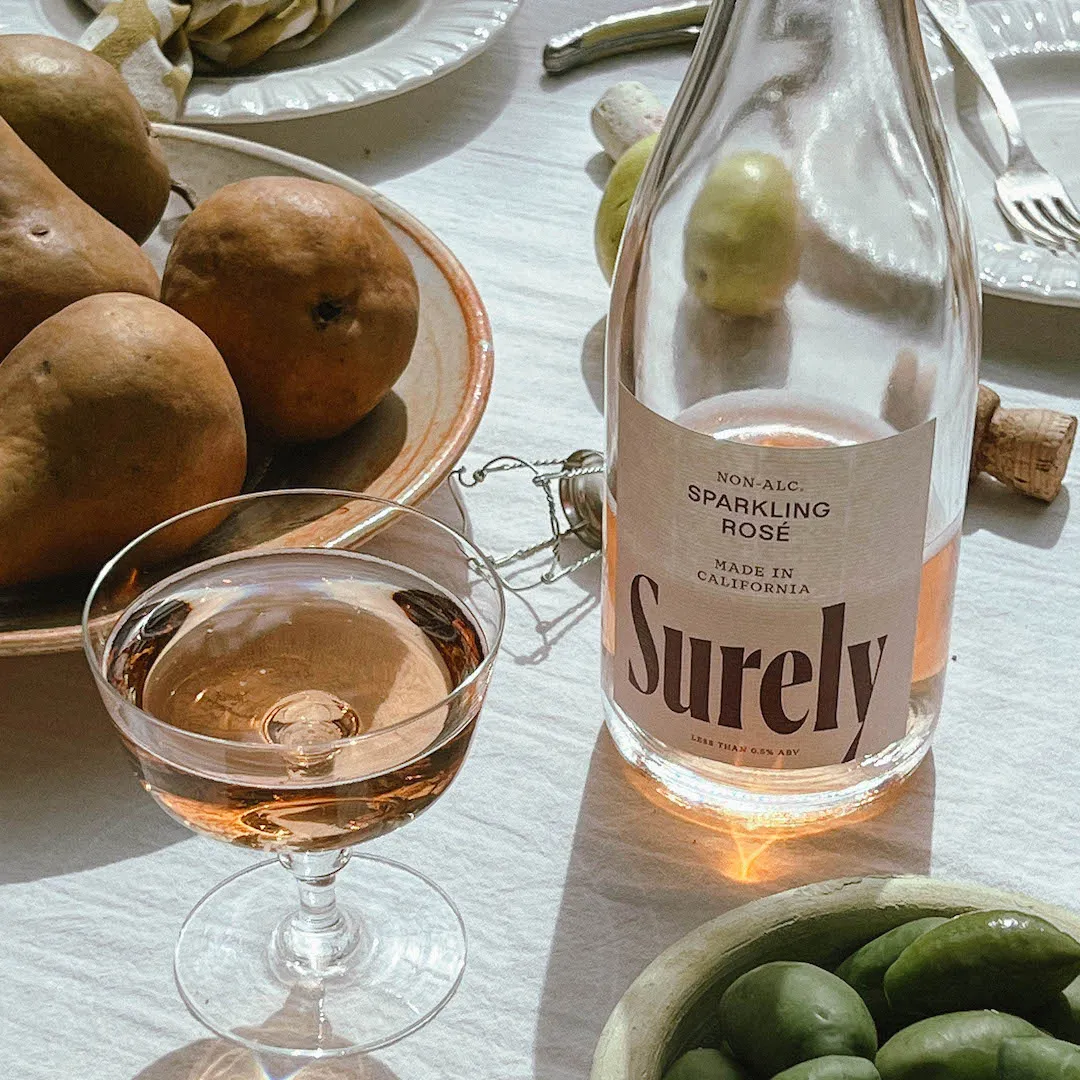 Non-Alcoholic Sparkling Rose