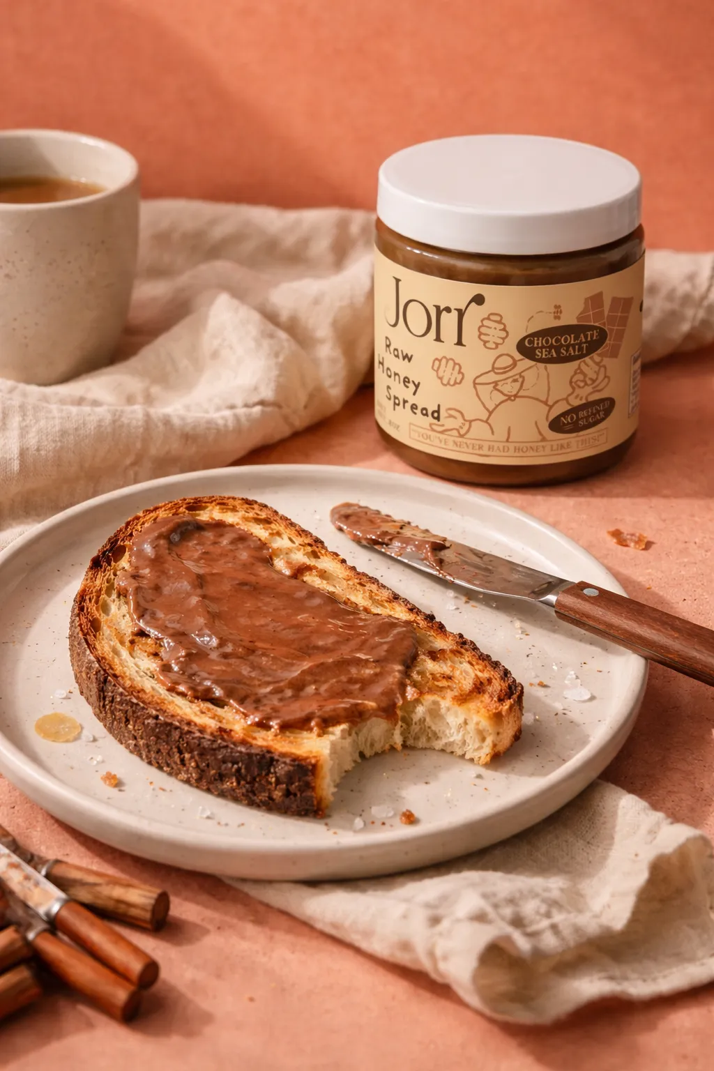 Raw Honey Spread - Chocolate Sea Salt