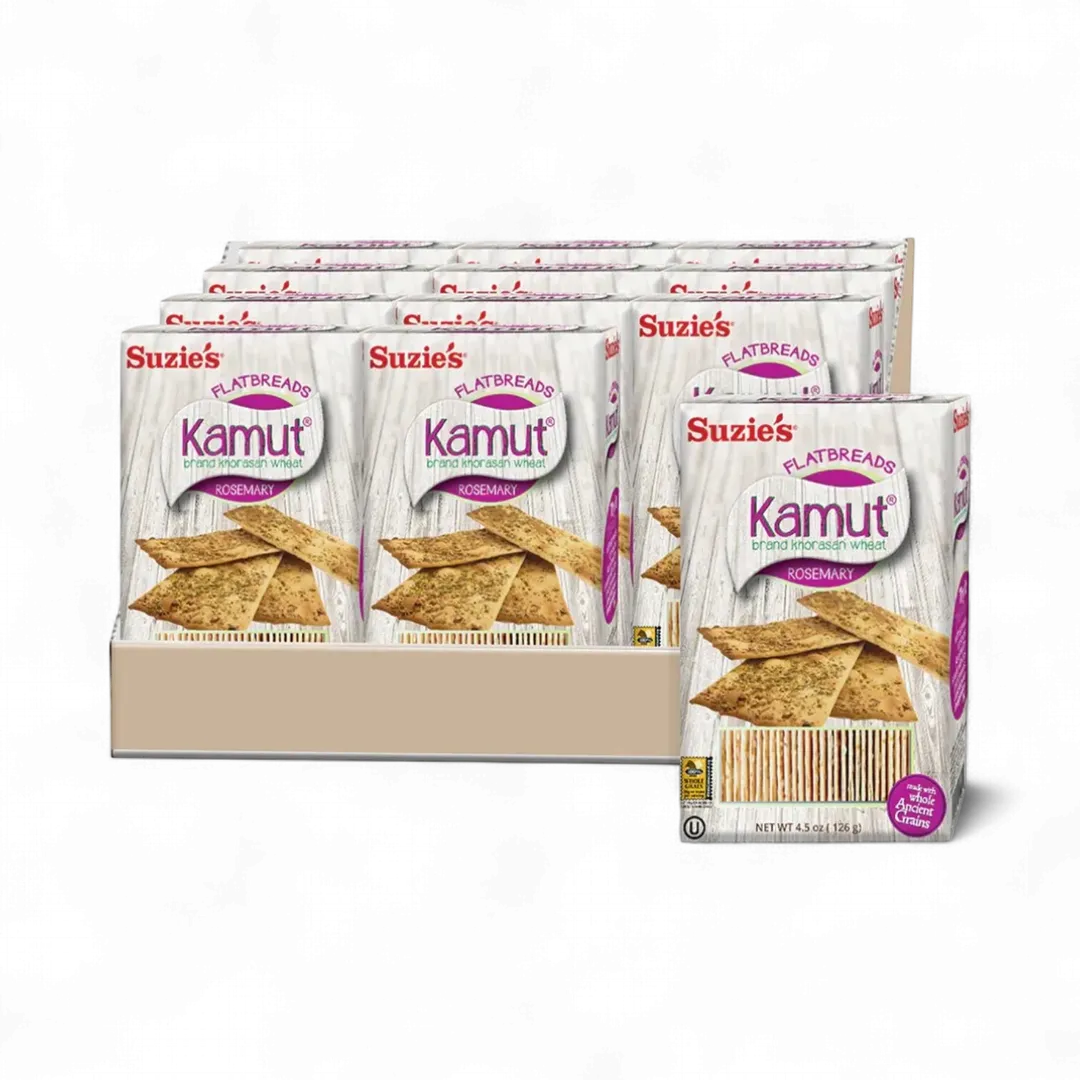 Kamut Rosemary Flatbreads