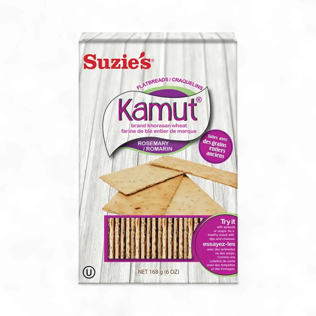 Kamut Rosemary Flatbreads