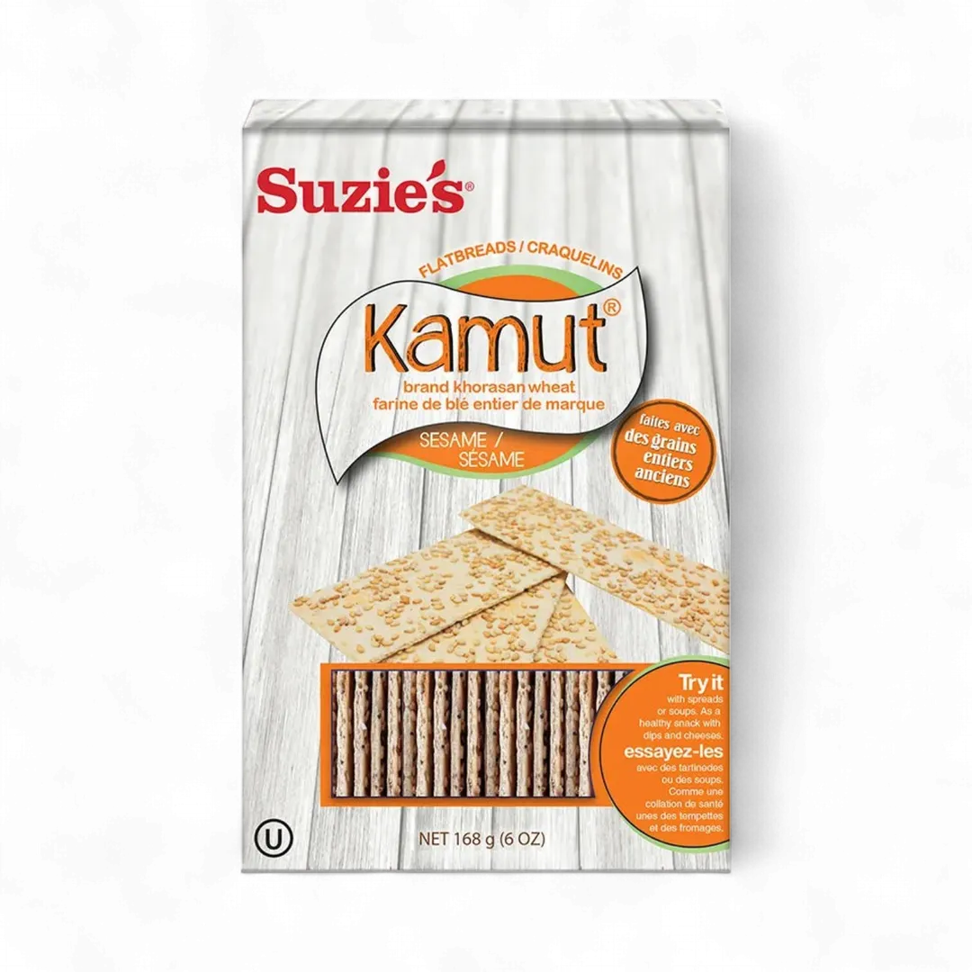 Kamut Sesame Flatbreads