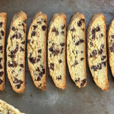 GF/ Vegan Chocolate Chip Biscotti 8oz Bag