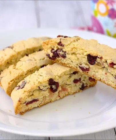 Gf + Vegan Cranberry Almond Biscotti 8oz Bag
