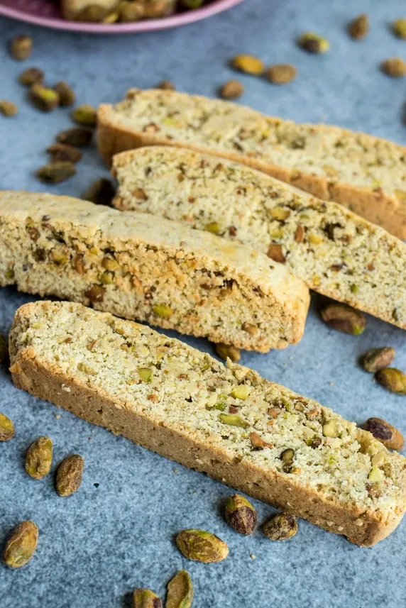 Gf + Vegan Pistachio Biscotti 8oz Bag