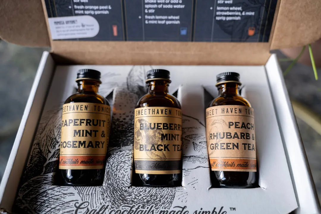 Botanical Spa Sampler Flight