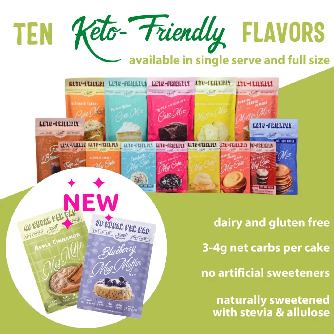 Apple Cinnamon Keto Mug Muffin (10-Pack) - Retail Box