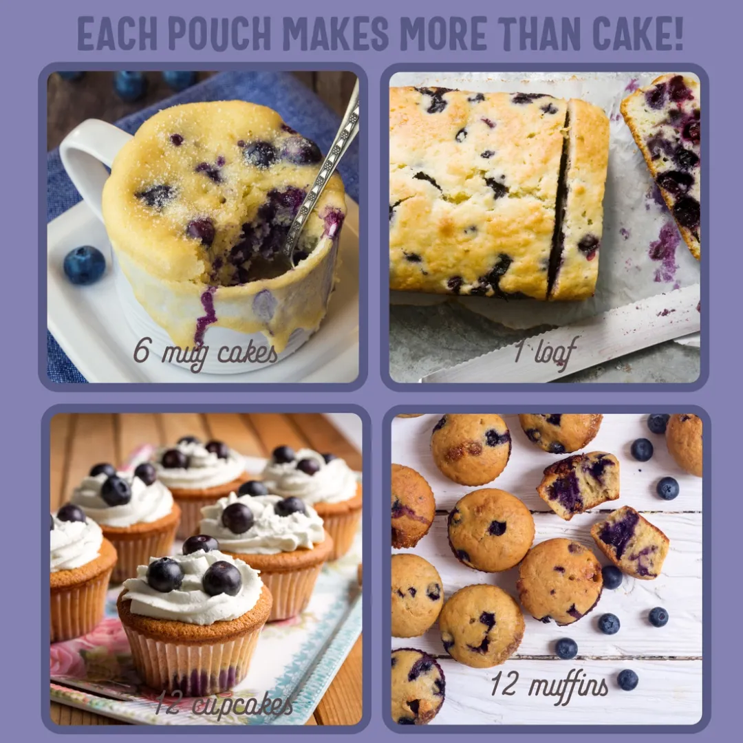 Blueberry Baking Mix