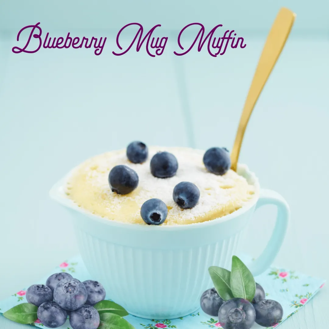 Blueberry Keto Mug Muffin (10-Pack) - Retail Box