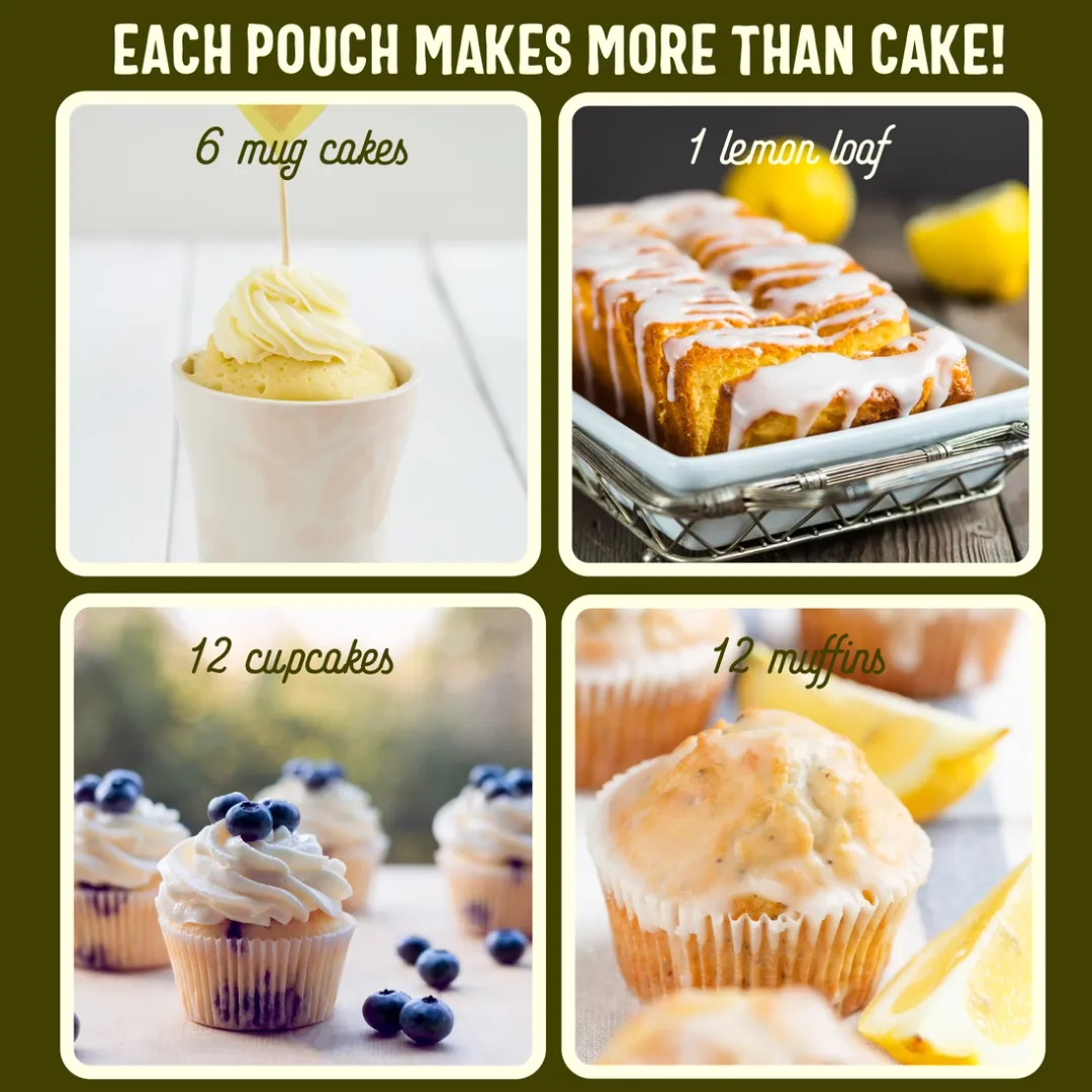 Lemon Poppyseed Baking Mix