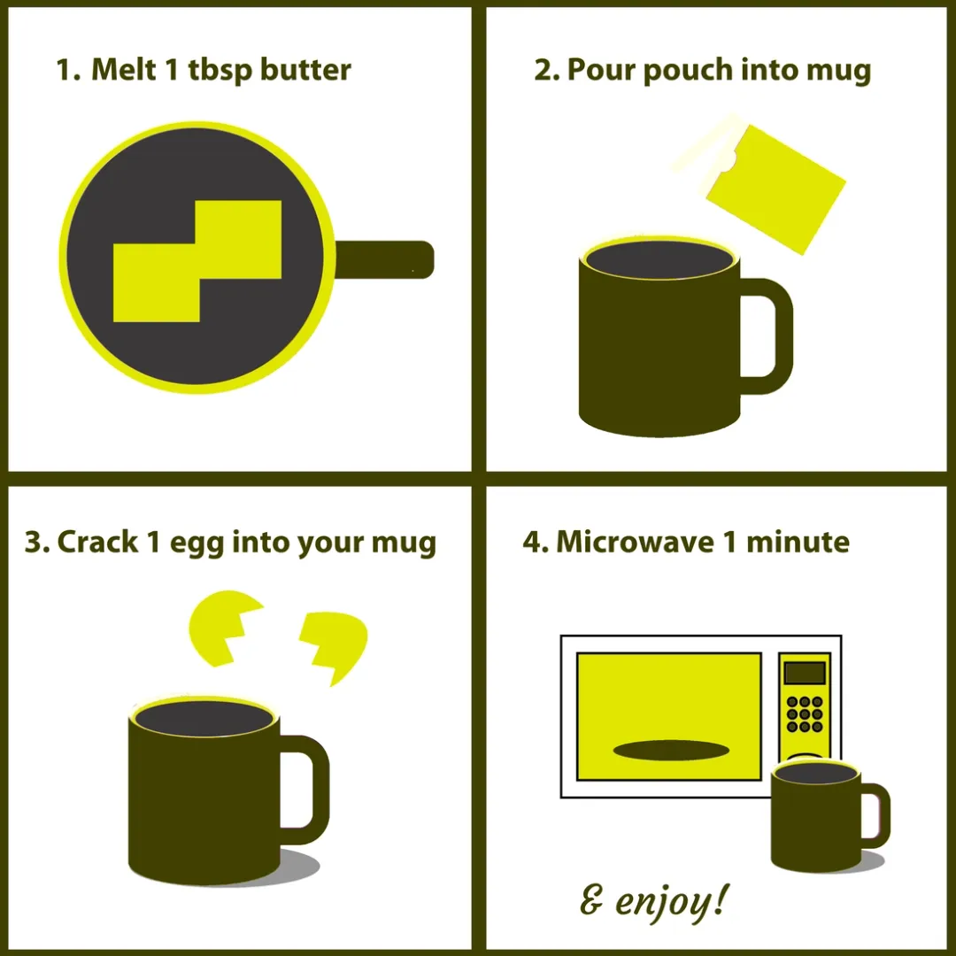 Lemon Poppy Seed Mug Cake (10-Pack) - Retail Box