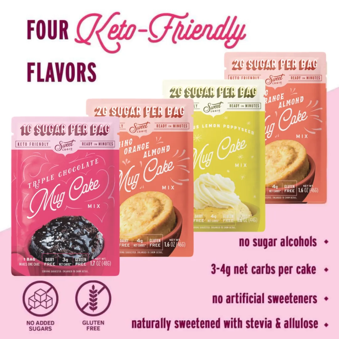 Triple Chocolate Mug Cake (10-Pack) - Retail Box