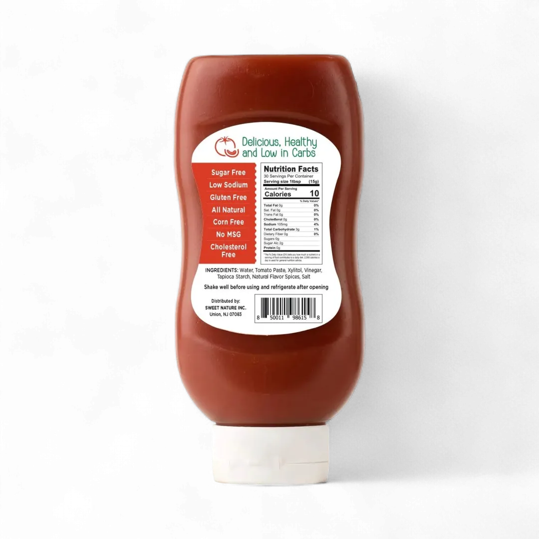 Sweet Nature Xylitol Ketchup 16oz