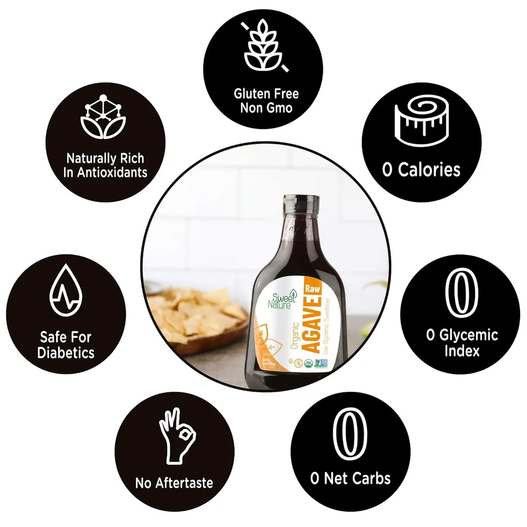 Sweet Nature Organic Agave Raw Sweetener 46oz