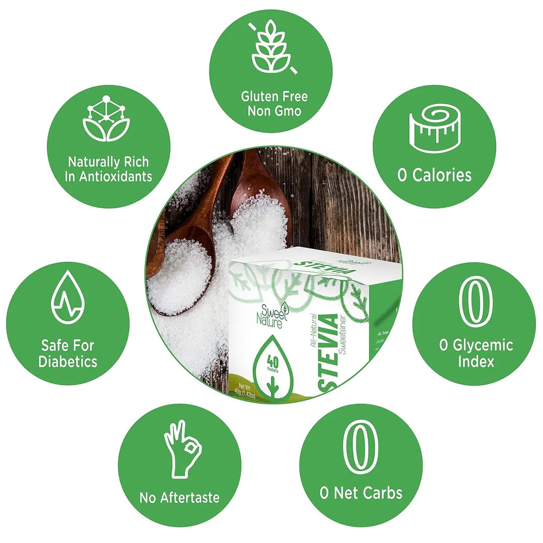 Sweet Nature Stevia Packets 100ct