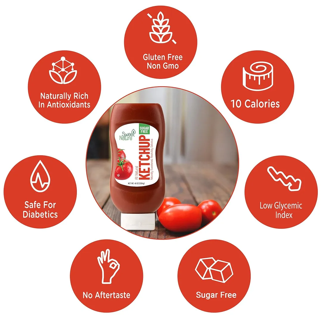 Sweet Nature Xylitol Ketchup 16oz