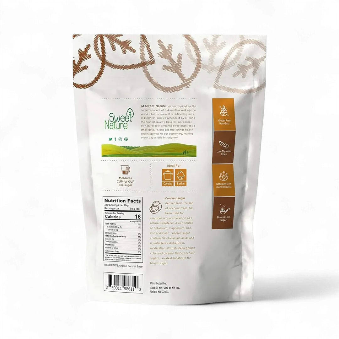 Sweet Nature Organic Coconut 3lbs