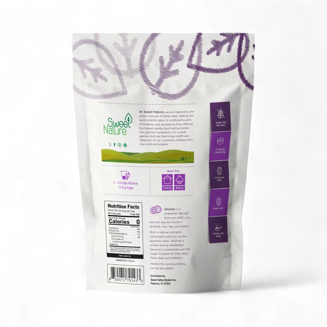 Sweet Nature Allulose Sweetener 14oz