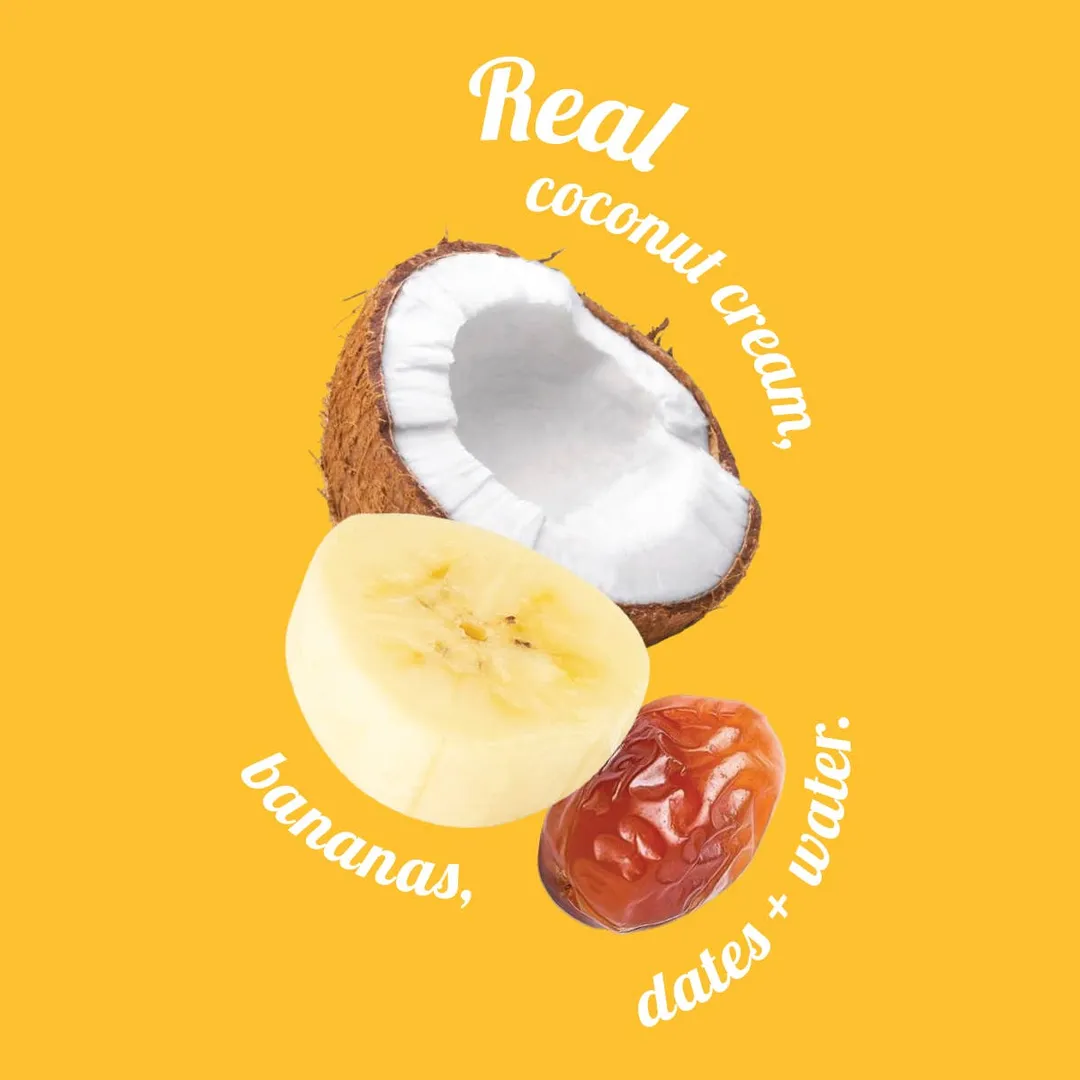 Bananas and Cream Fruit Pops – Organic Fruit Popsicle