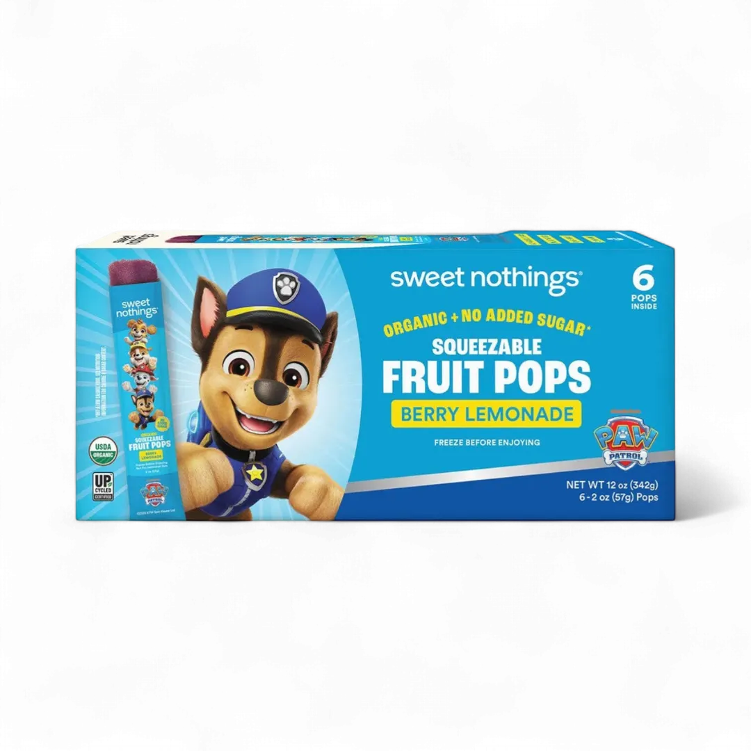 Berry Lemonade PAW Patrol Pops - Organic Fruit Popsicle