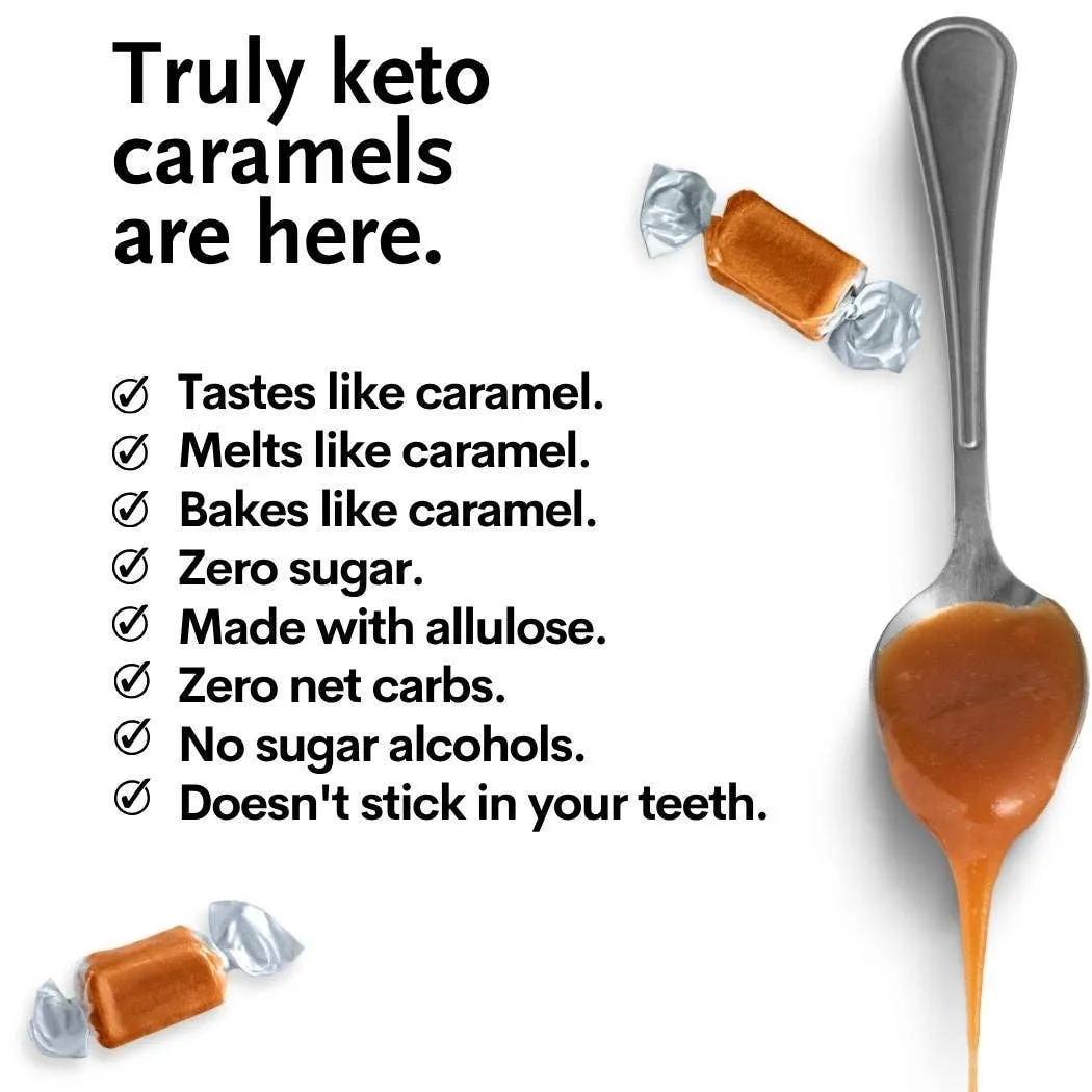 SWITCH® Classic Caramels (Zero Sugar, Zero Bad Stuff) 3.5oz Bag