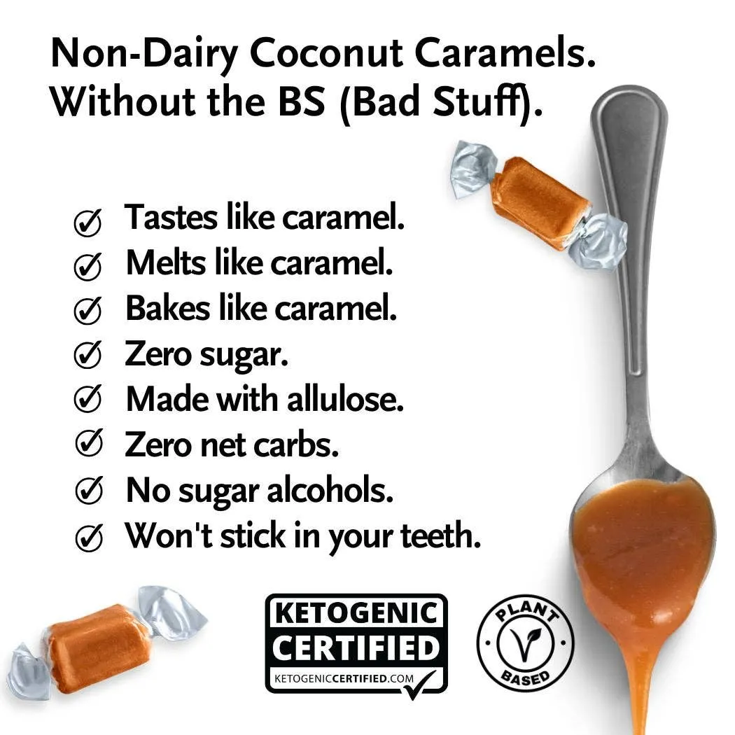 SWITCH® Coconut Caramels (Zero Sugar, Zero Bad Stuff) - 3.5oz Bag