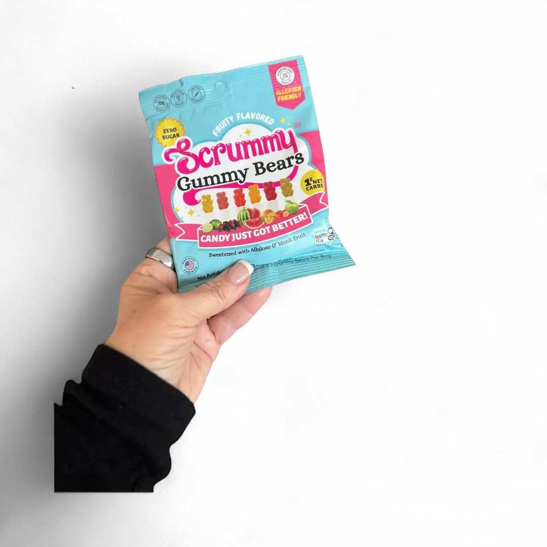 SWITCH® Scrummy Gummy Bears  (Zero Sugar, Zero Bad Stuff) - 8ct Box of 50g Bags