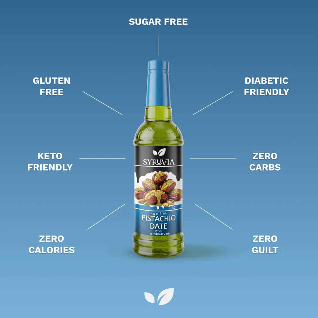 Sugar-Free Pistachio Date Syrup