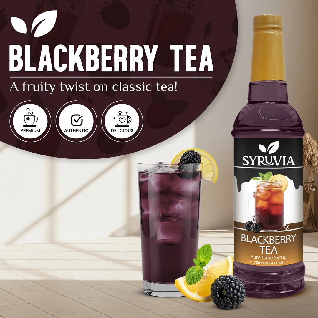 Blackberry Tea Syrup