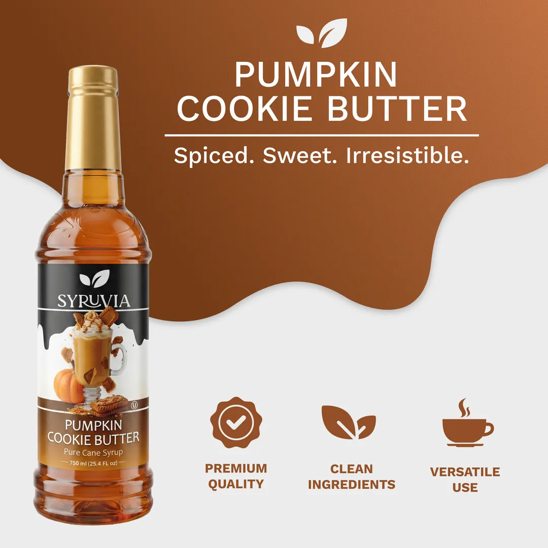 Pumpkin Cookie Butter Syrup
