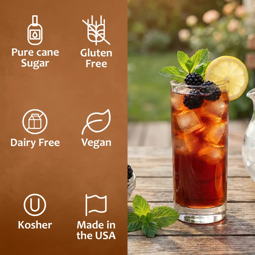 Blackberry Tea Syrup