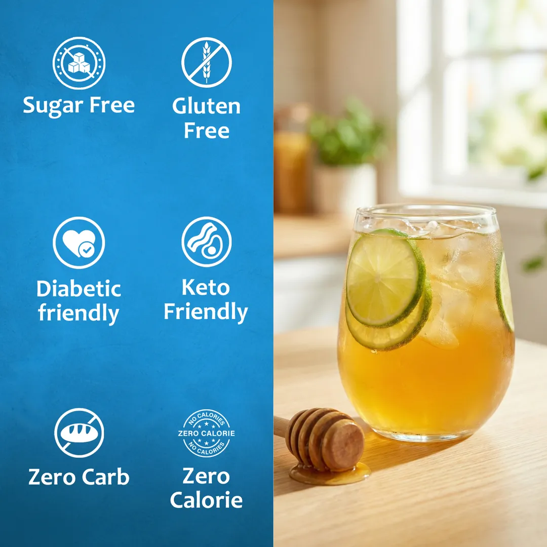 Sugar-Free Honey Lime Syrup