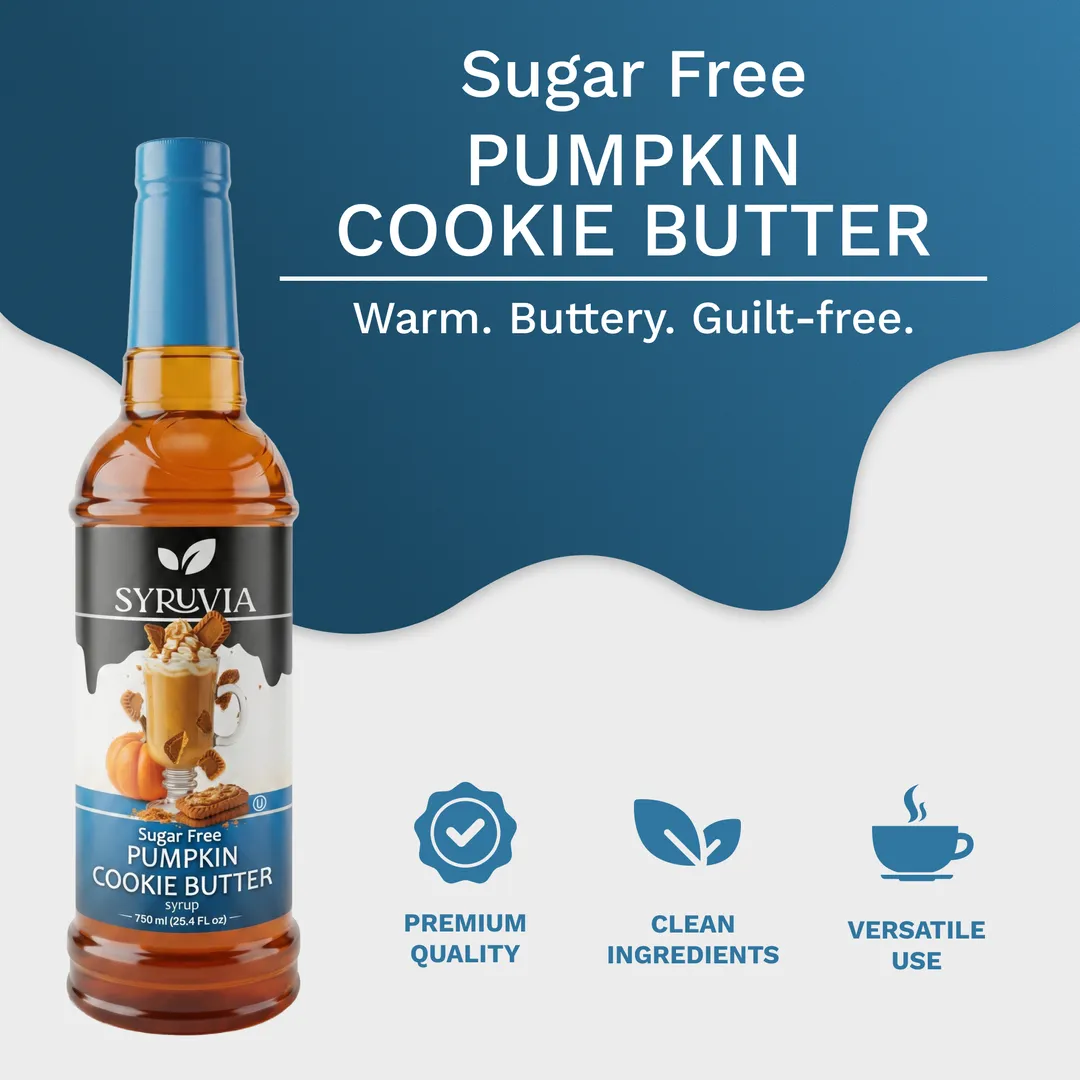 Sugar-Free Pumpkin Cookie Butter Syrup