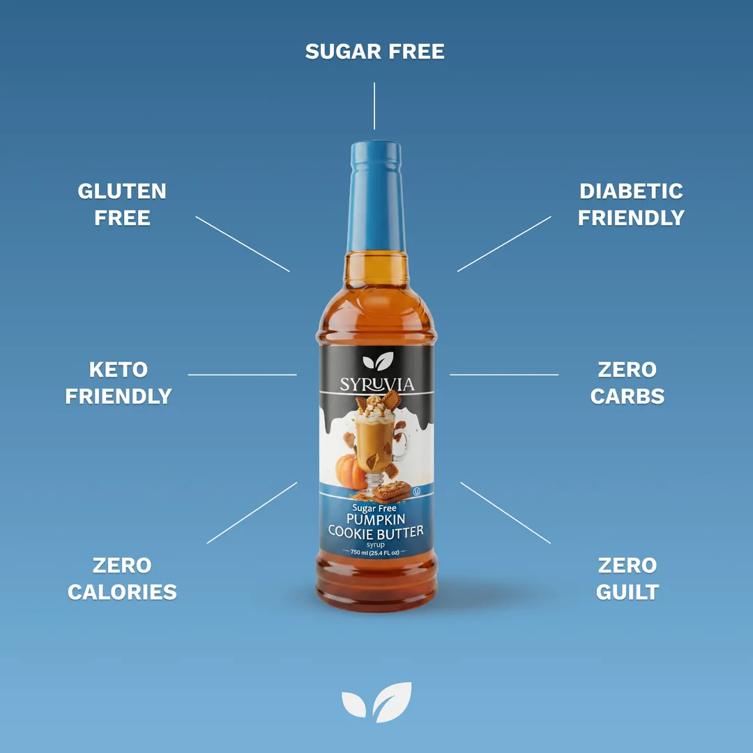 Sugar-Free Pumpkin Cookie Butter Syrup