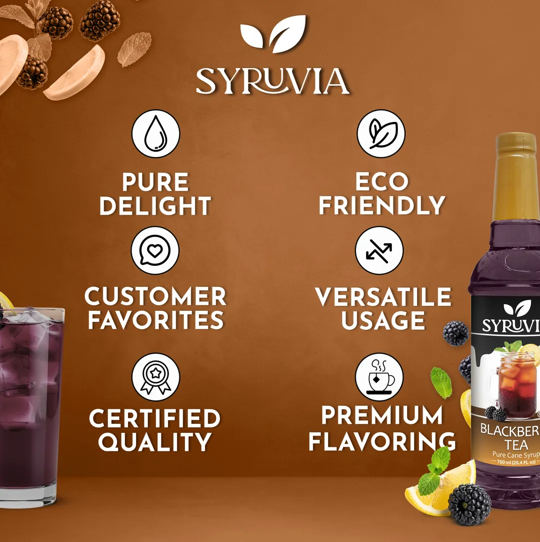 Blackberry Tea Syrup