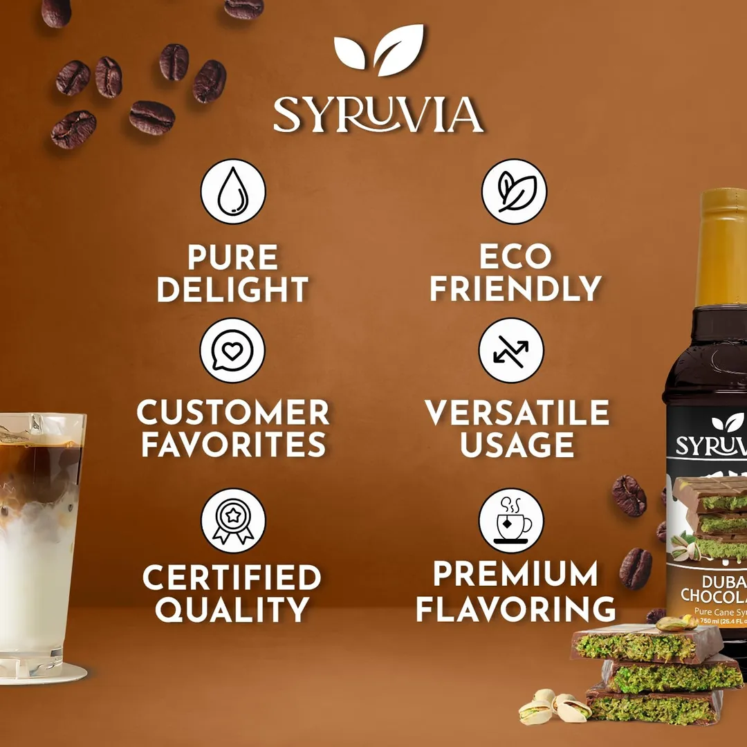 Dubai Chocolate Syrup